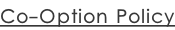 Co-Option Policy