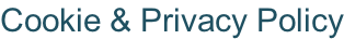Cookie & Privacy Policy